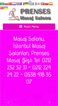 Mobile Screenshot of prensesmasajsalonu.com